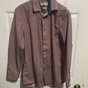 Men's Pink Long Sleeve Shirt